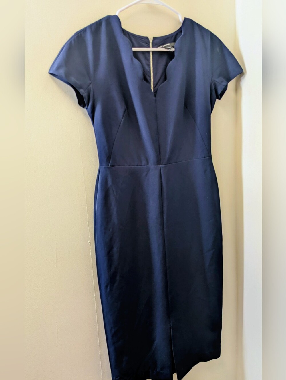 Maggy London Classic Navy Sheath Dress
